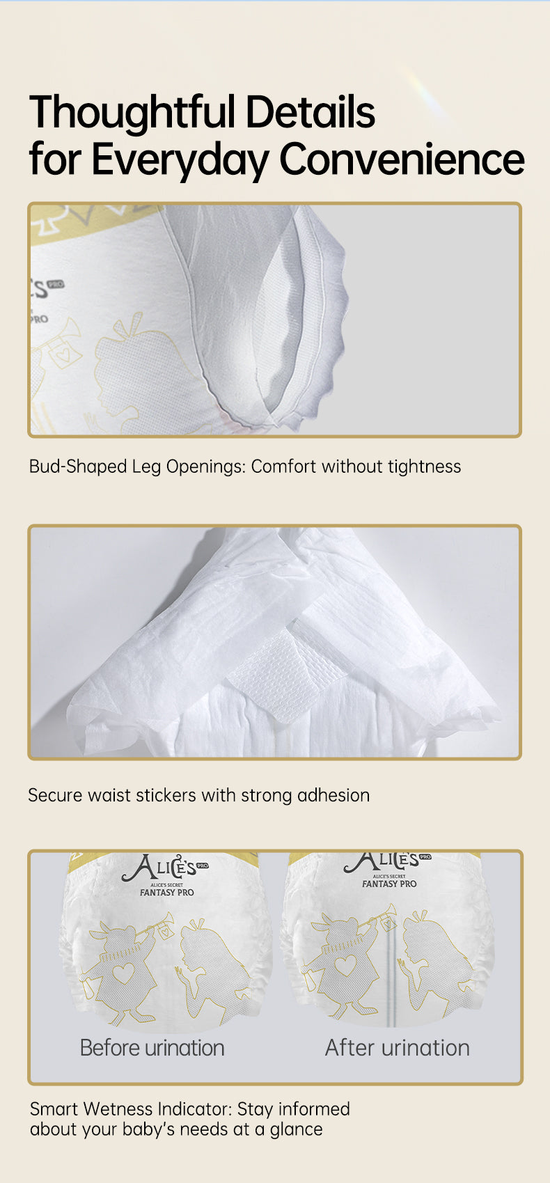 Bebetour Alice's Wonderland PRO Series Nappy Pack – Overnight Extra Absorbent Bebetour Australia