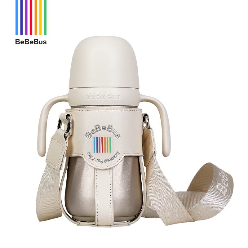 BeBeBus Crystal Baby Insulated Bottle S316L 270ML BeBeBus