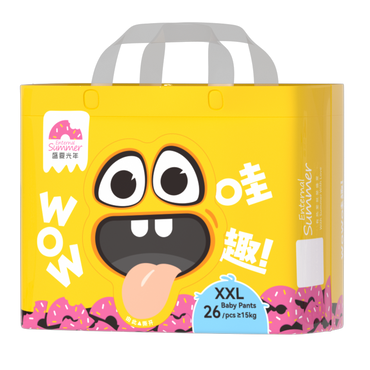 Enternal Summer Wow Series Nappies Pants Limited Edition – Daytime Ultra Thin & Breathable Enternal Summer