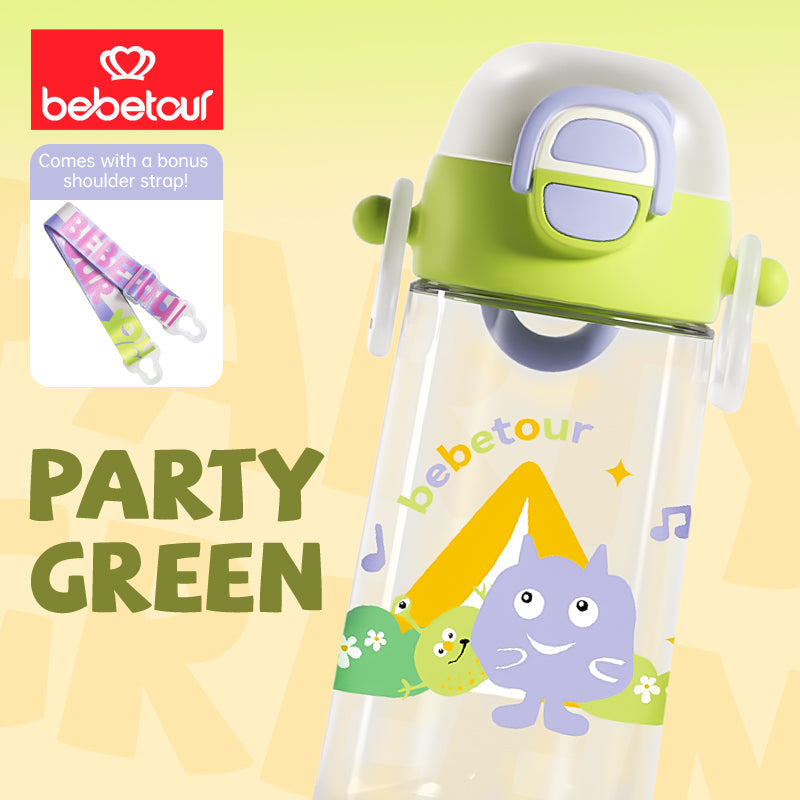 Bebetour Little Monster Dual Drink Bottle with Strap 530ML Bebetour Australia