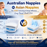 Australian Nappies vs Asian Nappies: The 2026 Technology &amp; Design Difference Every Parent Should Know