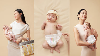 BeBeBus Ultra Comfort Infant Nappies – Sample Pack 4 Pcs