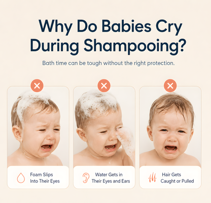 Bebetour Hippo Baby Shampoo Cap