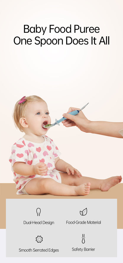 Bebetour Dual-Head Scrape & Feed Spoon