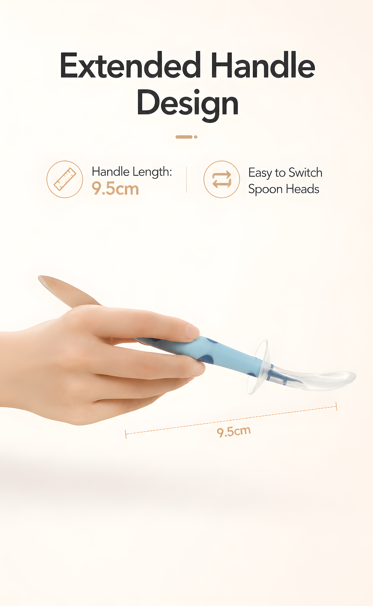 Bebetour Dual-Ended Baby Feeding Spoon