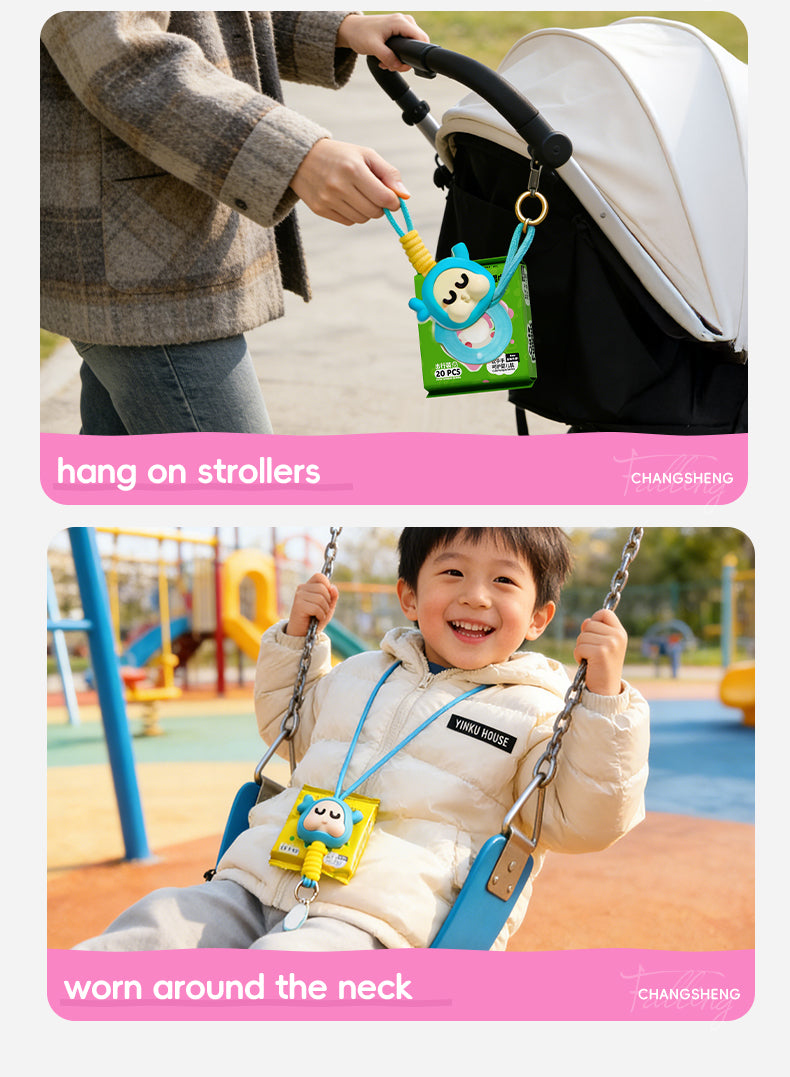 EIN.B × MODOLI Little Forest Baby Hand & Mouth Wipes – Travel Pack （120 Wipes）