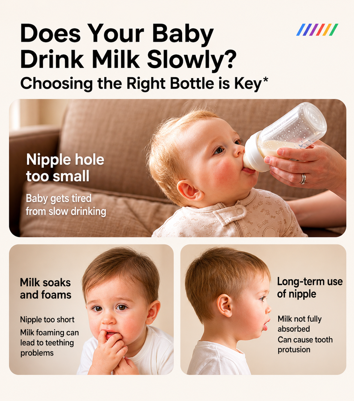BeBeBus Rainbow Baby Training Cup – Duckbill Spout or Weighted Straw Options