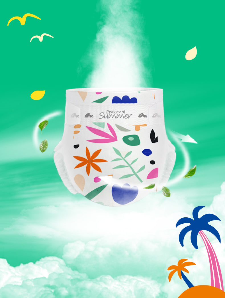 Enternal Summer Momo Cha Nappy Sample Pack - 4 Pcs