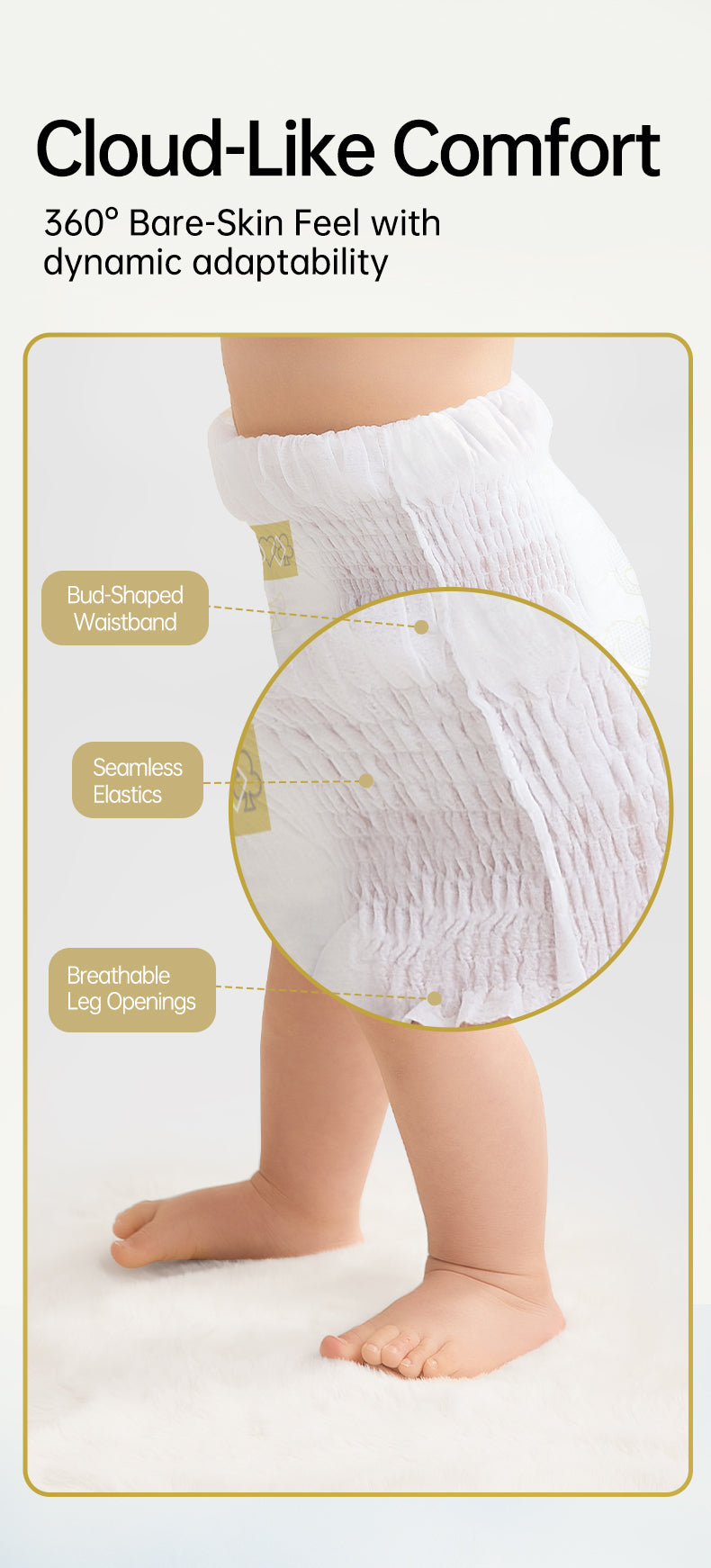 Bebetour Alice's Wonderland PRO Series Nappy Pants Pack – Overnight Extra Absorbent