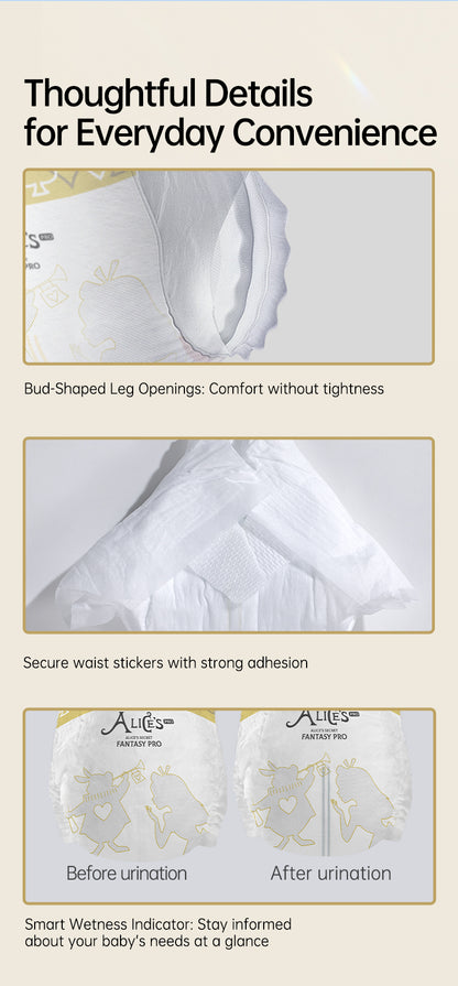 Bebetour Alice's Wonderland PRO Series Nappy Pack – Overnight Extra Absorbent