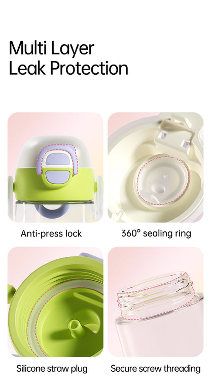 Bebetour Little Monster Dual Drink Bottle with Strap 530ML