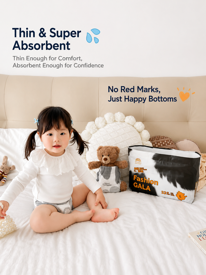 Enternal Summer Shape & Colour Nappies - 2 Packs | 360° Flexible Comfort