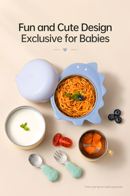 Bebetour Dinosaur Portable Bowl Set