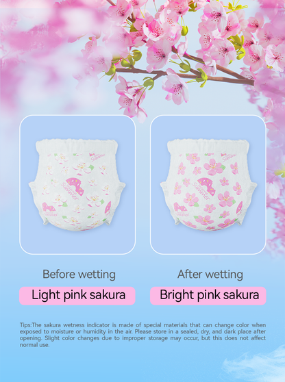 Enternal Summer Sakura Series Nappies Pants Limited Edition