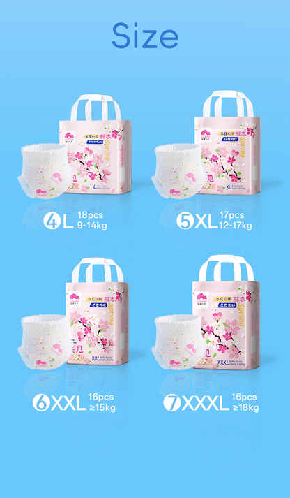 Enternal Summer Sakura Series Nappies Pants Limited Edition