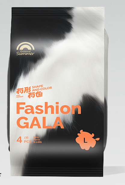 Enternal Summer Gala Shape and Colour series Nappy Pants Sample Pack - 4 Pcs