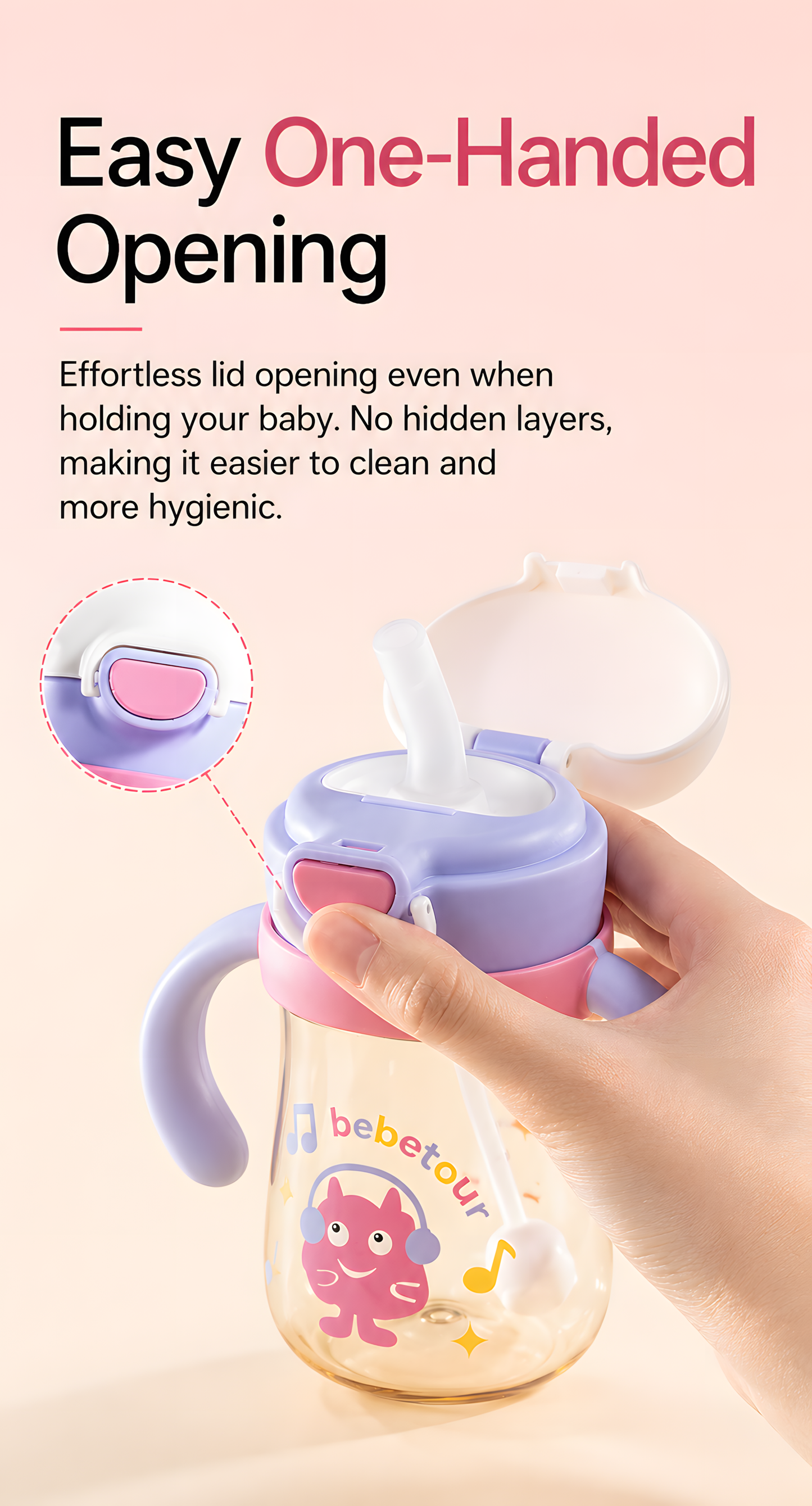 Bebetour Baby Straw Training Cup