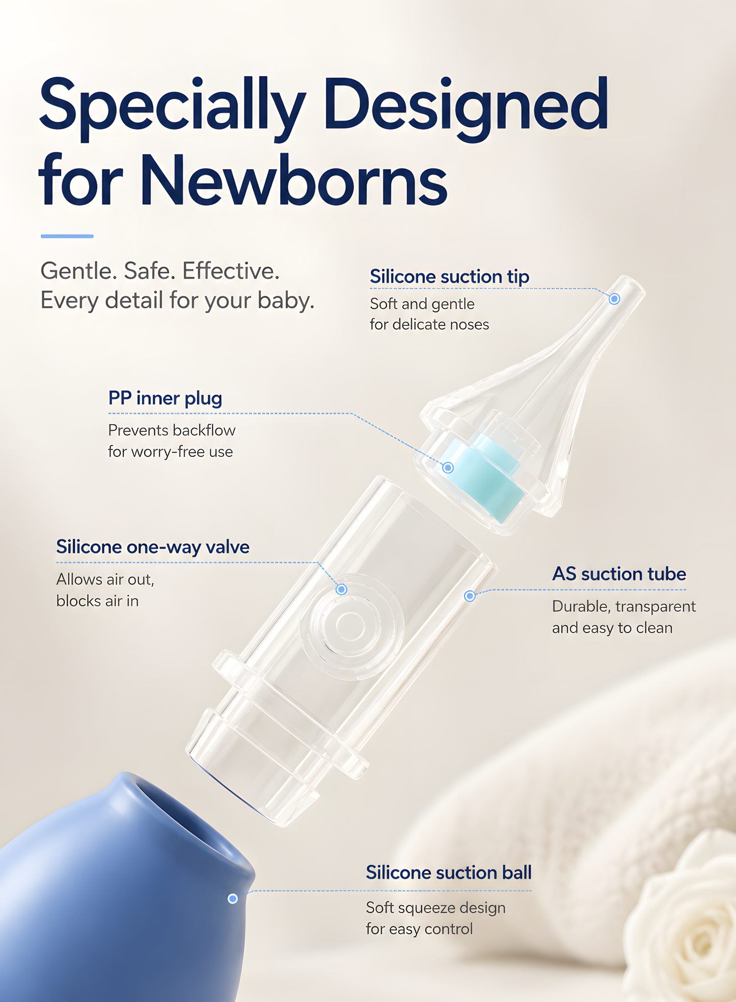 Bebetour Baby Nasal Aspirator