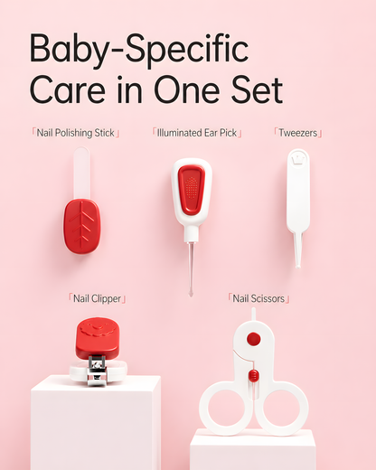 Bebetour Baby Nail Care Set – 5 Piece