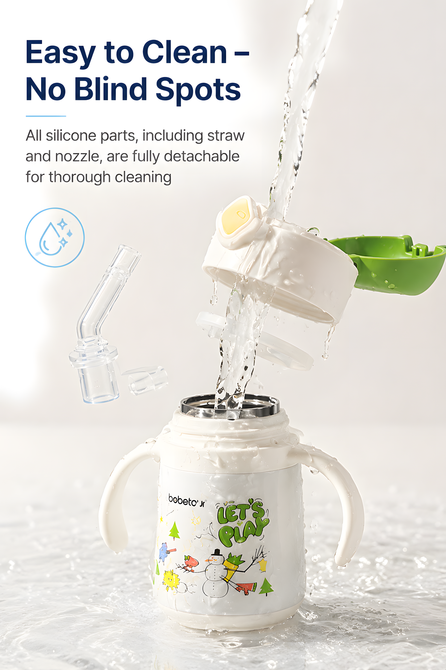 Bebetour Kids 316 Stainless Steel Insulated Cup – 265ml