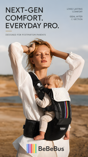 BeBeBus LightEase Pro Ergonomic Baby Carrier – 6 Carry Positions