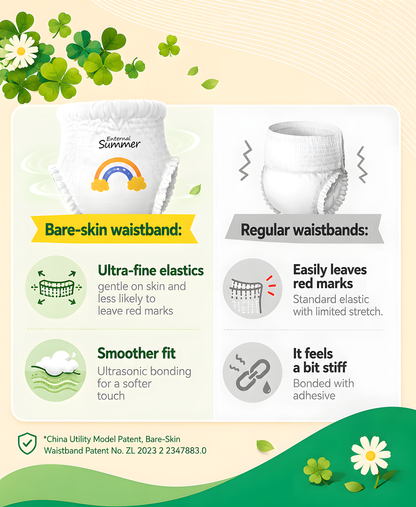Enternal Summer Momo CHA Nappy Pants – Summer Fresh Comfort