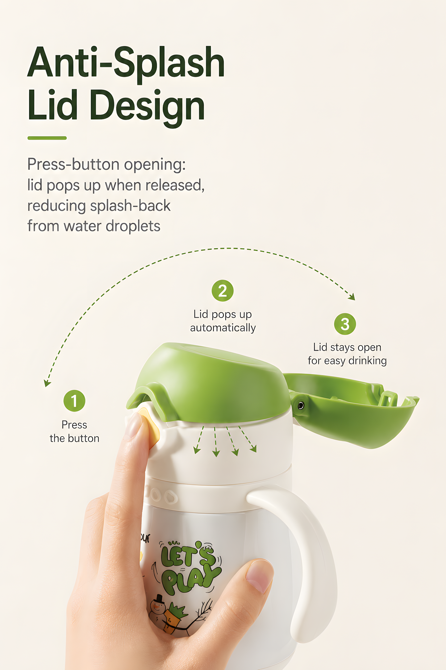 Bebetour Kids 316 Stainless Steel Insulated Cup – 265ml