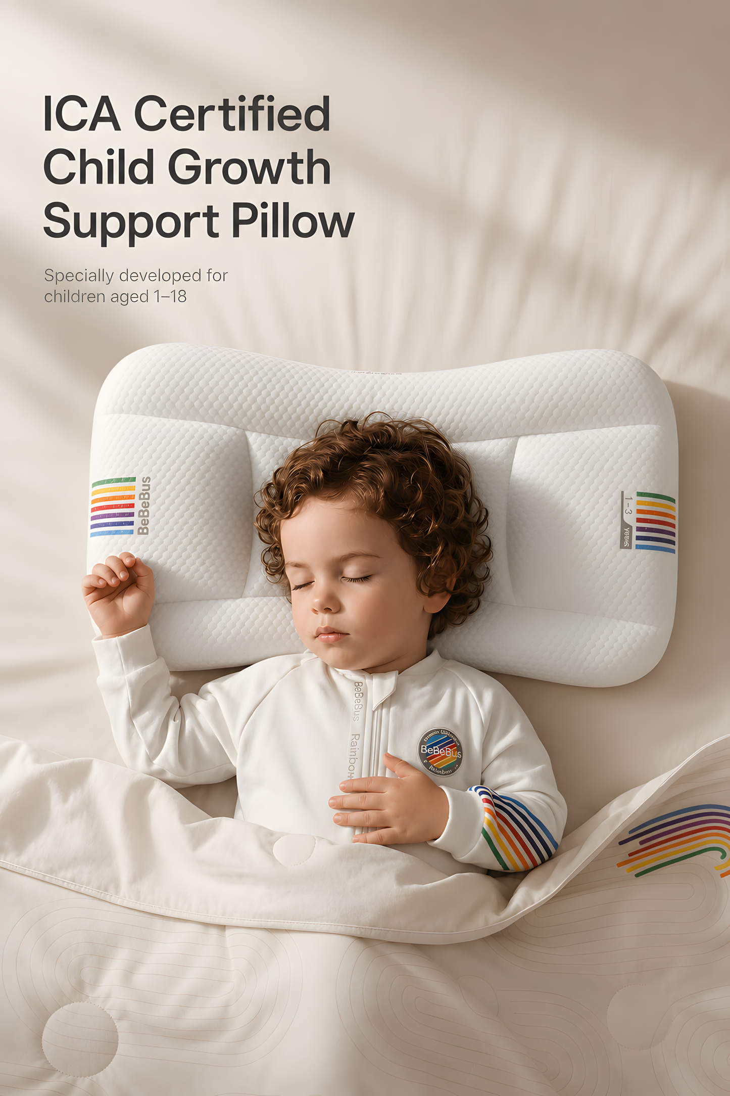 BeBeBus Ergonomic Baby Pillow