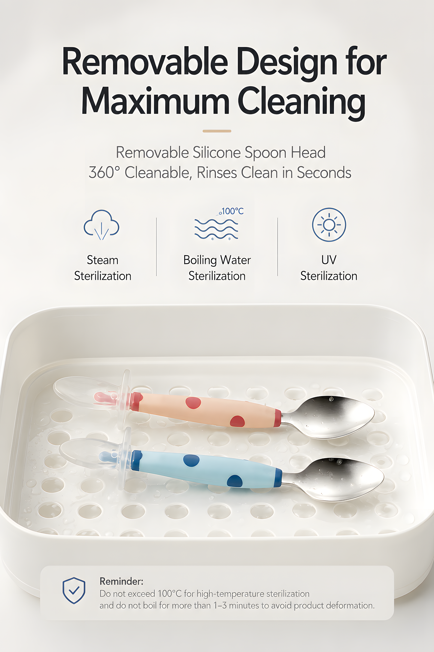 Bebetour Dual-Ended Baby Feeding Spoon