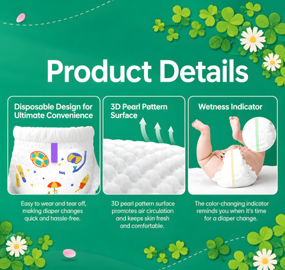 Enternal Summer Momo CHA Nappy Pants – Summer Fresh Comfort