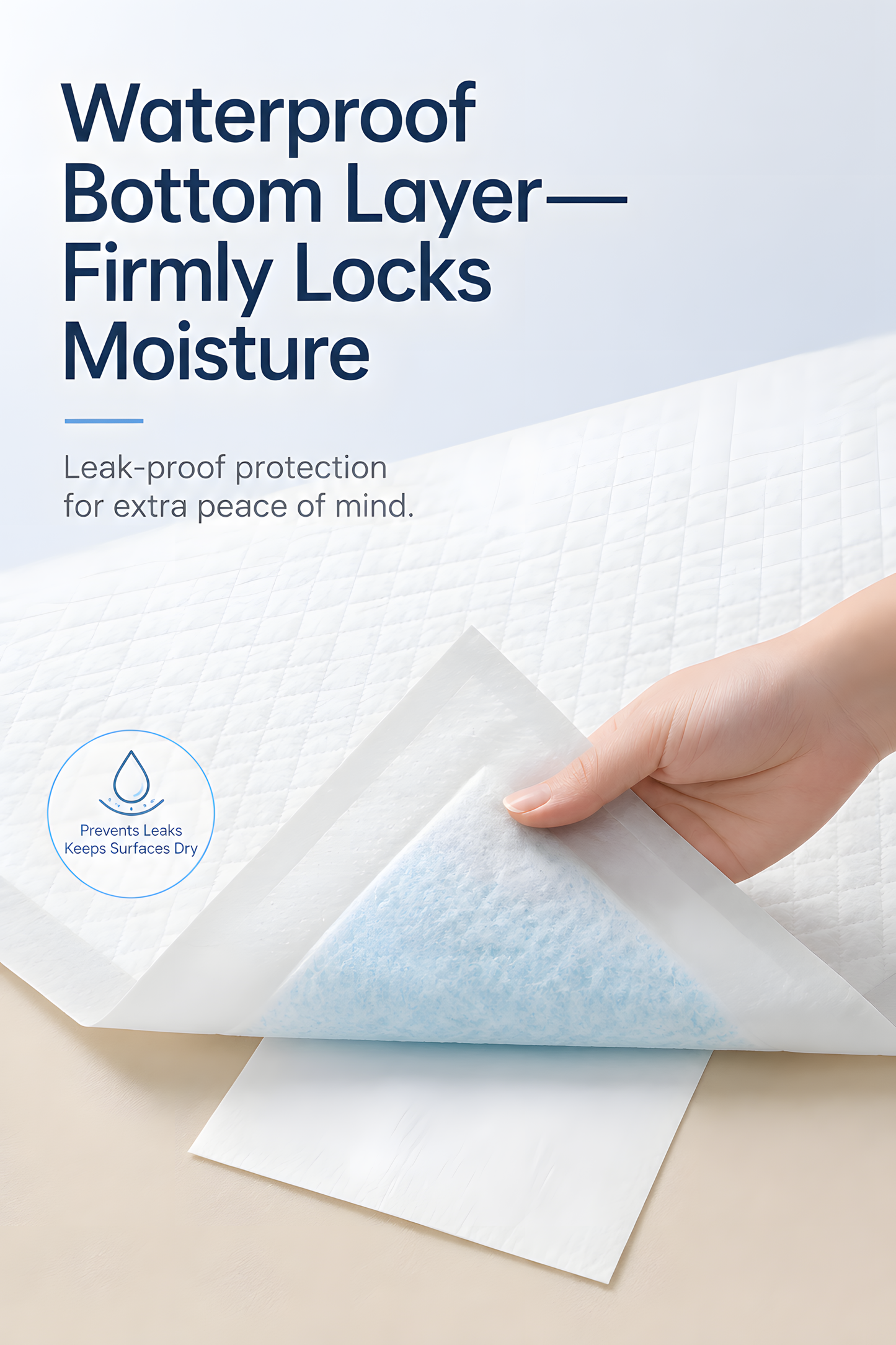 Bebetour Disposable Baby Changing Pads – 20 Pack