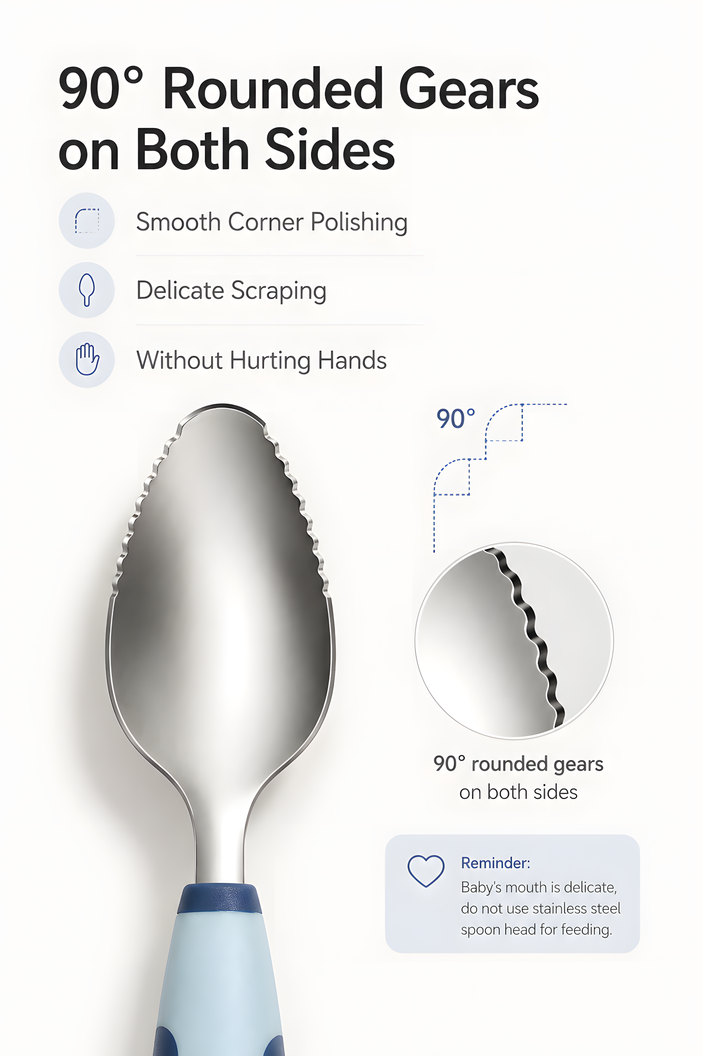 Bebetour Dual-Ended Baby Feeding Spoon