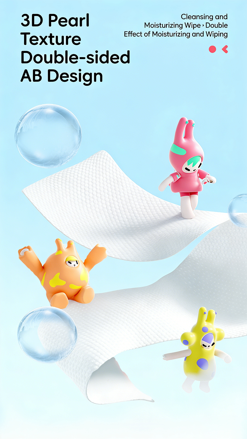 EIN.B × MODOLI Baby Hand & Mouth Wipes – 80 Sheets