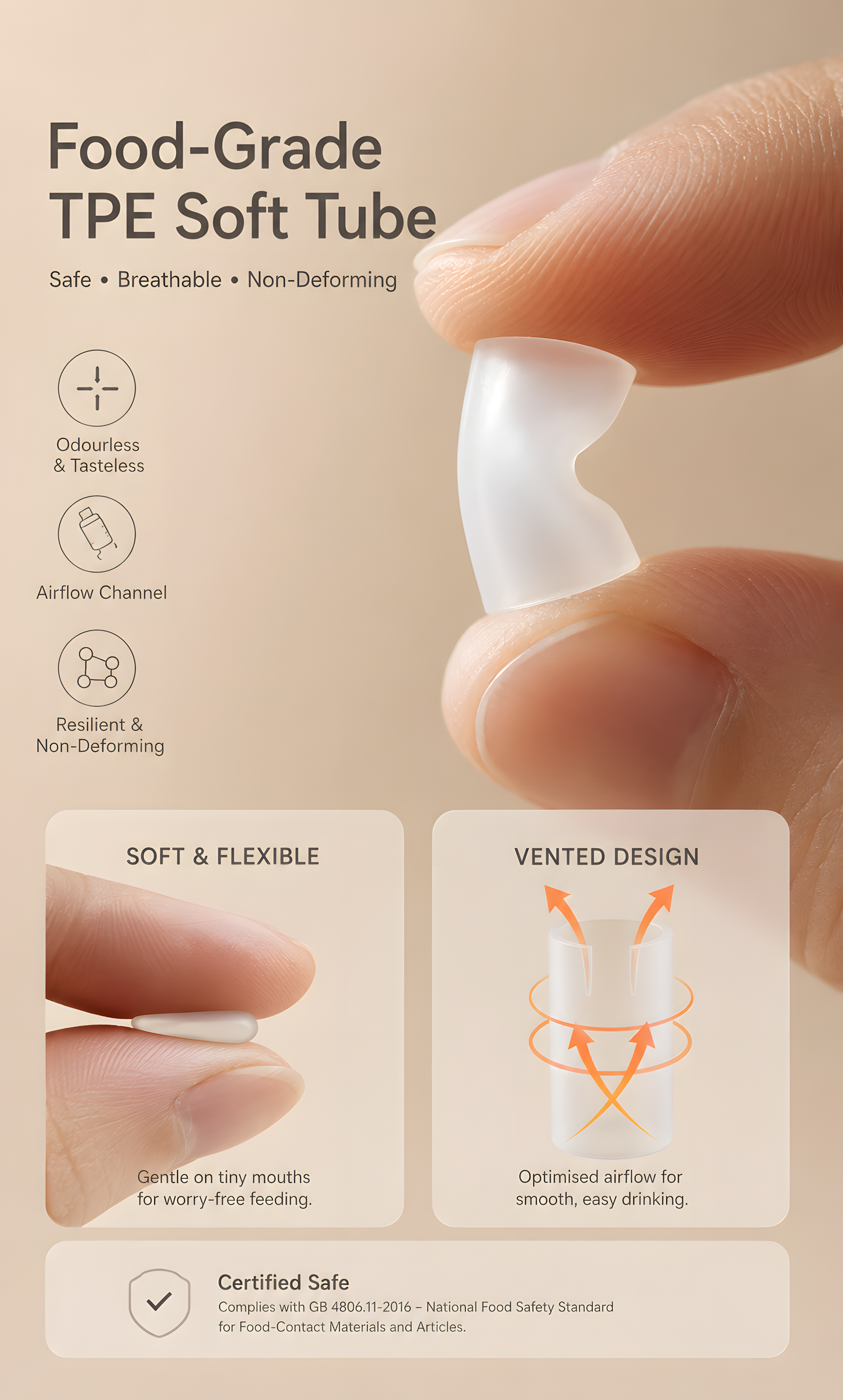 BeBeBus Ergonomic Baby Pillow