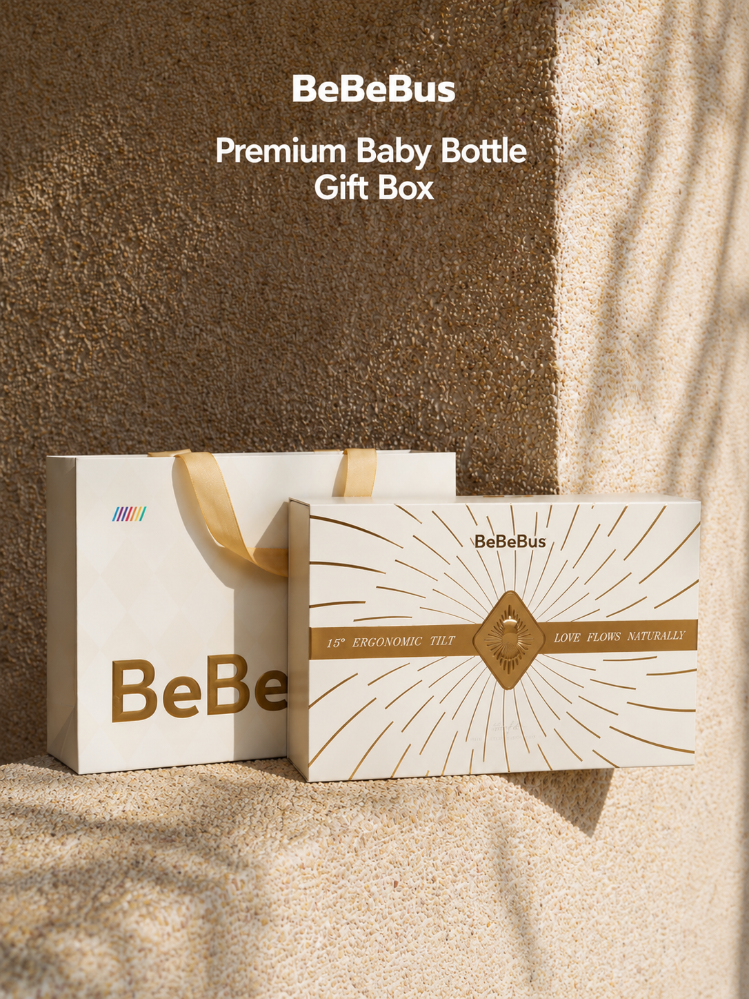 BeBeBus Crystal PPSU Baby Bottle Gift Set (0 ~ 1 year old)