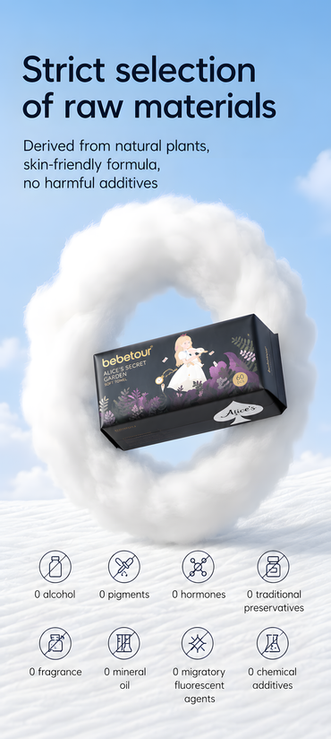 Bebetour Alice Series Premium Face Towels