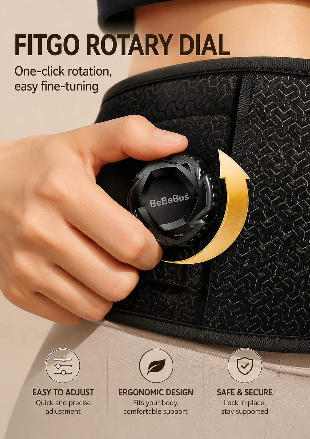 BeBeBus LightEase Pro Ergonomic Baby Carrier (6-Position)