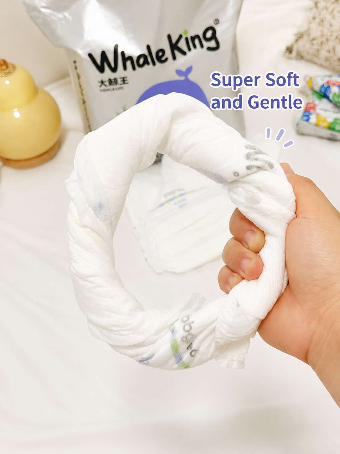 BBG Whale King Nappies Sample Pack - 5 Pcs