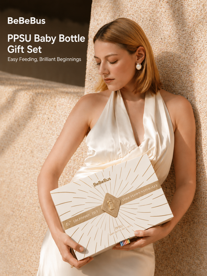 BeBeBus Crystal PPSU Baby Bottle Gift Set (0 ~ 1 year old)