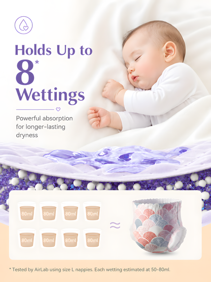 Enternal Summer Fashion Gala Nappies - 2 Packs | Ultra-Thin Fashion Comfort