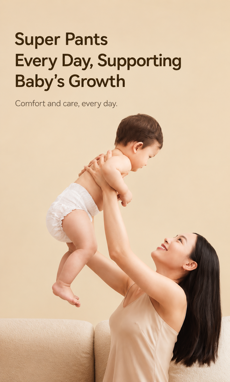 BeBeBus Zero+ Ultra Comfort Infant Nappies – Sensitive Skin Ultra Soft