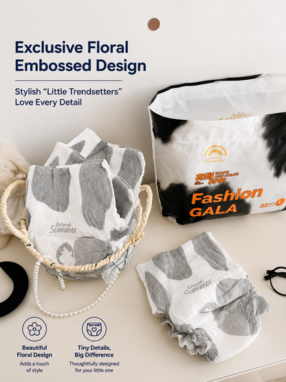 Enternal Summer Shape & Colour Nappies - 2 Packs | 360° Flexible Comfort
