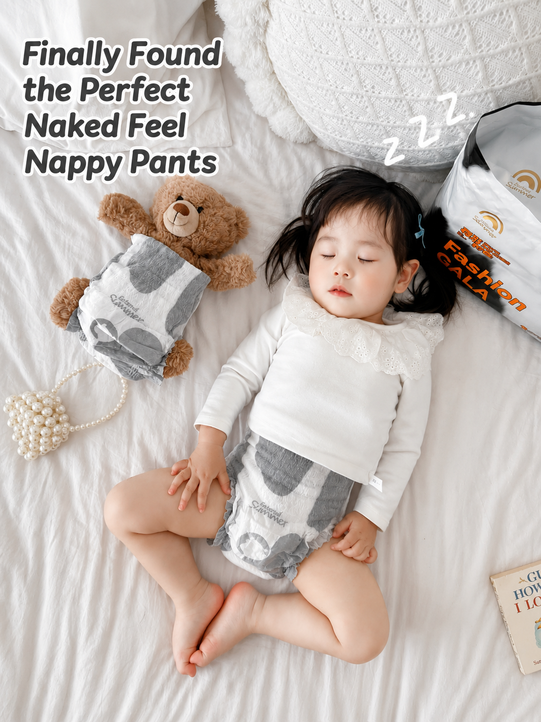 Enternal Summer Shape & Colour Nappies - 2 Packs | 360° Flexible Comfort