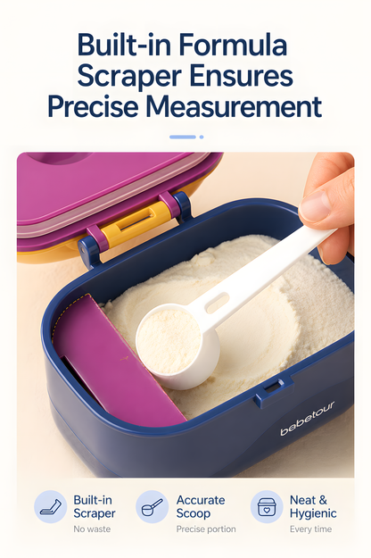 Bebetour Baby Formula Dispenser & Snack Container (550ml / 380ml)