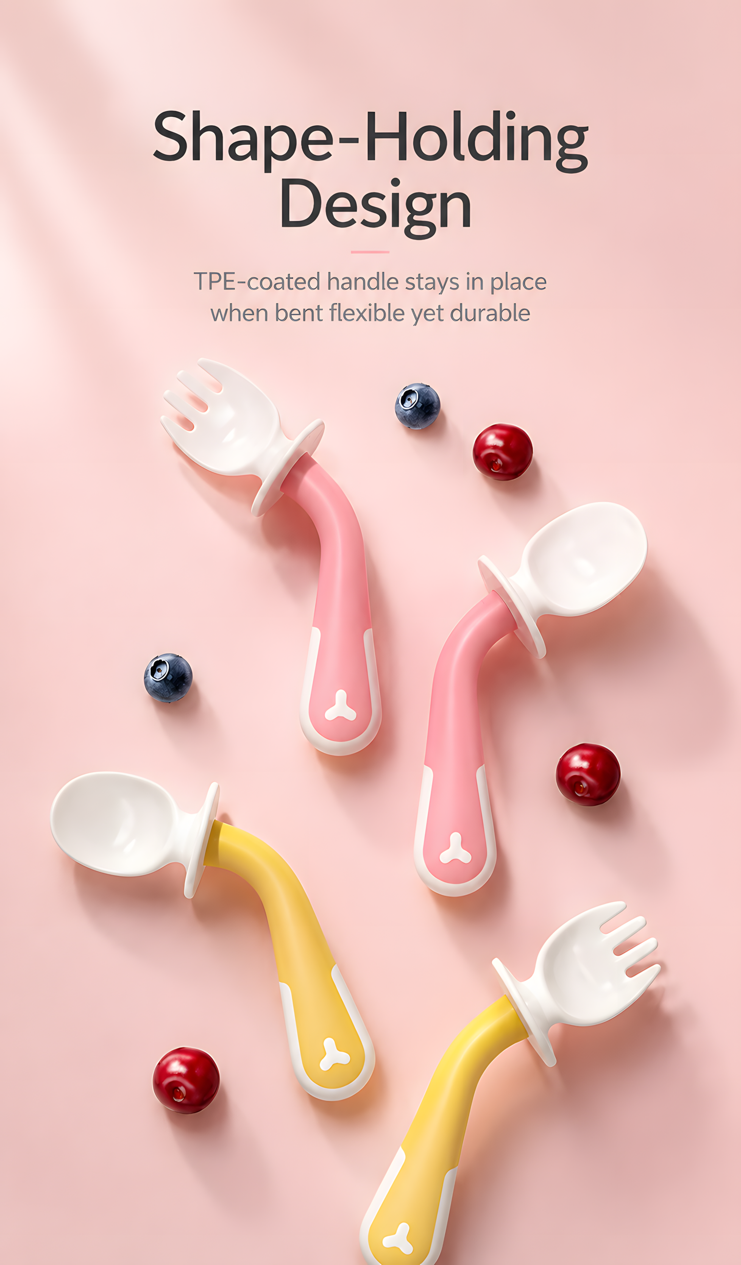 Bebetour Flex & Learn Spoon & Fork Set