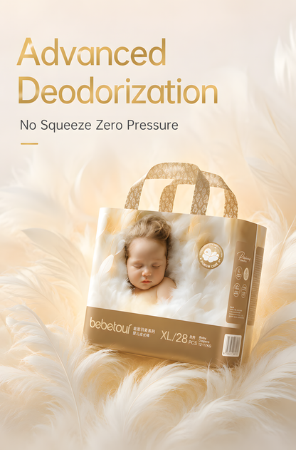Bebetour Royal Feather Nappies - 2 Packs | Overnight Freshness