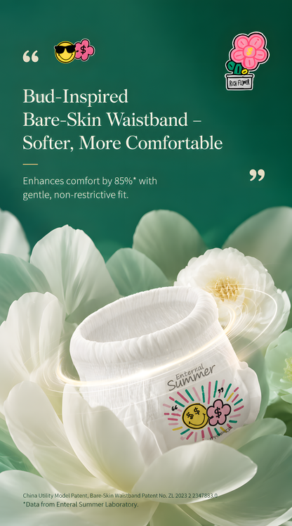 Enternal Summer Smiley Rich Flower Nappy Pants – Luxury Skin Comfort