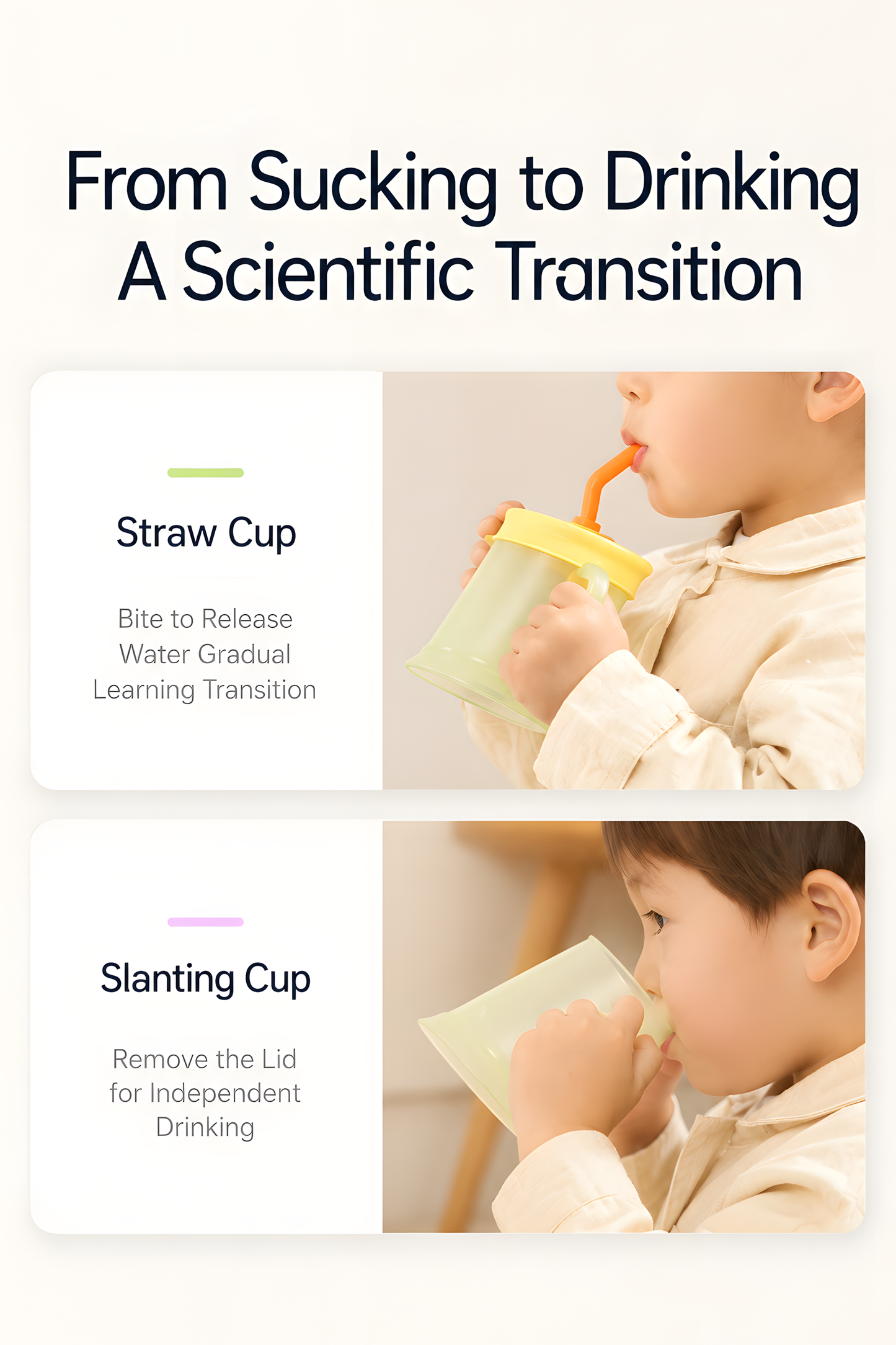 Bebetour Angled Straw Training Cup