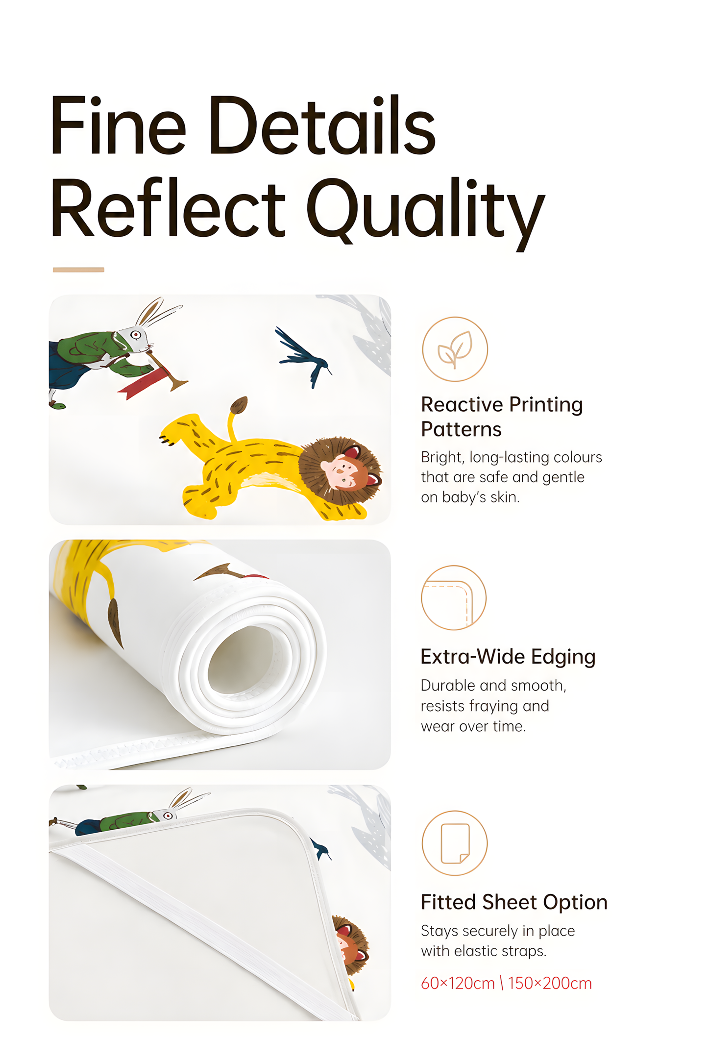 Bebetour Alice Series Leak-Proof Baby Mat