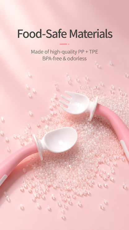 Bebetour Flex & Learn Spoon & Fork Set